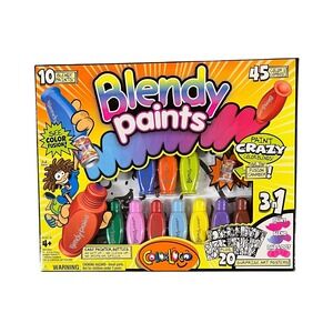 Blendy Paints 10 Bottle Art Kit with 20 Posters Color Loco 4200021 NEW